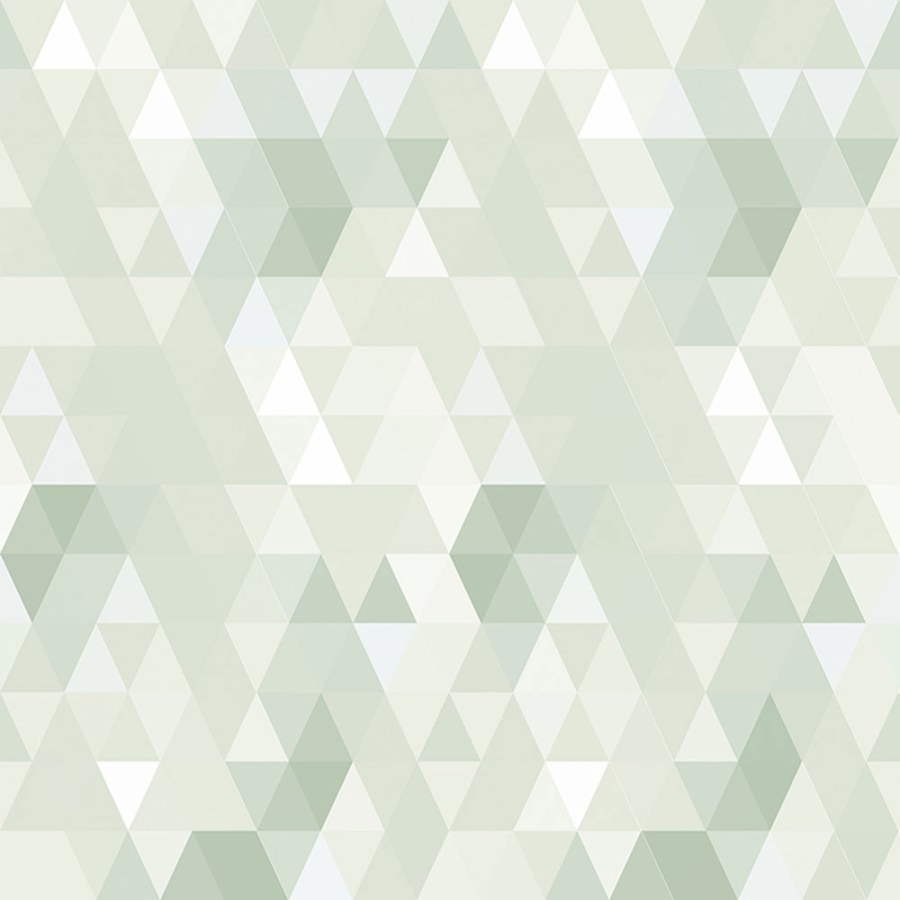 Zelená geometrická vliesová tapeta na zeď, Kaleidoskop, 136-4, Sambori, ICH Wallcoverings - Vliesové tapety