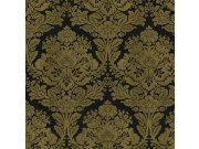 Vliesová tapeta na zeď, černo-zlatá, zámecký vzor, 20001, New Tekko, Emiliana Parati