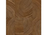 Hnědá vliesová tapeta na zeď, imitace dřevěného obkladu, A69101, Vavex 2026