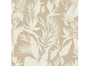 Béžová vliesová tapeta na zeď, listy, A71101, Vavex 2026 Tapety Yara - Vavex