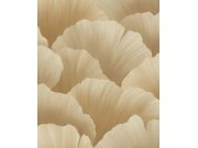 Tapety Yara Grandeco - Hnědo-béžová vliesová tapeta s listy, BZ3007, Belize, Grandeco Hnědo-béžová vliesová tapeta s listy, BZ3007, Belize, Grandeco