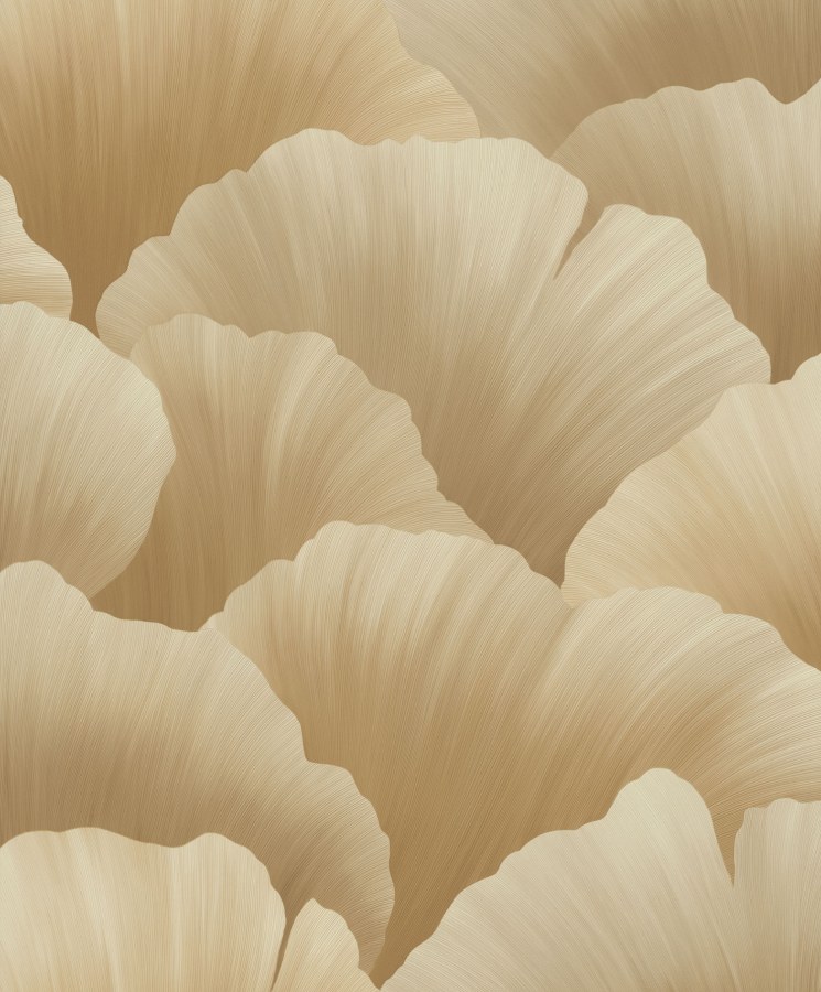 Hnědo-béžová vliesová tapeta s listy, BZ3007, Belize, Grandeco - Vliesové tapety