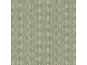 Geometrická vliesová tapeta na zeď, zelená, imitace látky, 23205-4, Omega, AdaWall