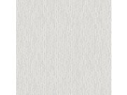 Geometrická vliesová tapeta na zeď, šedo-béžová, imitace látky, 23205-2, Omega, AdaWall