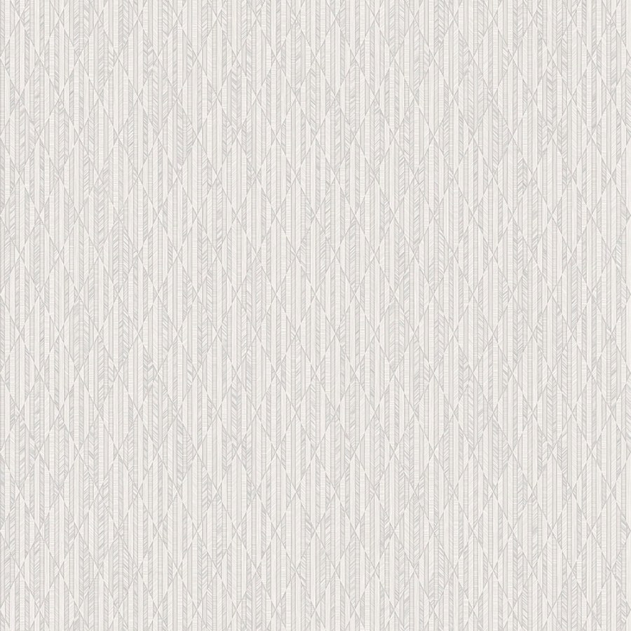 Geometrická vliesová tapeta na zeď, krémová, imitace látky, 23205-1, Omega, AdaWall - Vliesové tapety