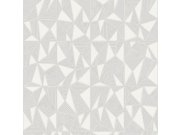 Geometrická vliesová tapeta na zeď, krémovo-šedá, 23204-1, Omega, AdaWall