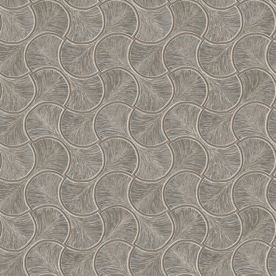 Geometrická vliesová tapeta na zeď, hnědá, 23201-5, Omega, AdaWall - Vliesové tapety