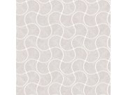 Geometrická vliesová tapeta na zeď, krémová, 23201-2, Omega, AdaWall