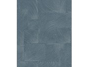 Modrá geometrická vliesová tapeta na zeď, A71501, Omura, Grandeco