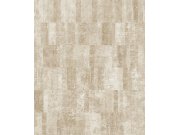 Béžová geometrická vliesová tapeta na zeď, A69402, Omura, Grandeco