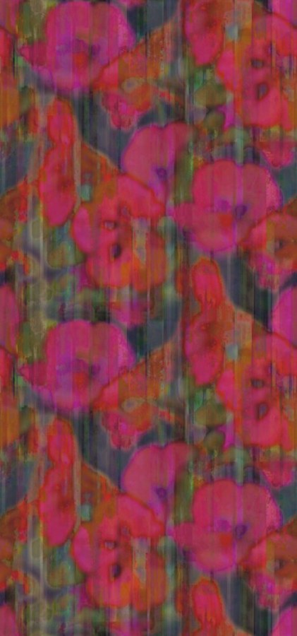 Luxusní vliesová obrazová květinová tapeta 313572 Canvas Eijffinger - Vliesové tapety