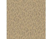 Vliesová tapeta na zeď, hnědo-zlatá, imitace látky, 1510-4, Vera, AdaWall