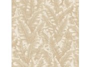 Vliesová tapeta na zeď, béžová, listy, 1507-2, Vera, AdaWall