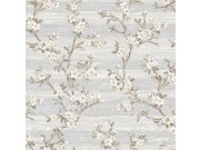 Vliesová tapeta na zeď, krémová, květiny, 1505-1, Vera, AdaWall Tapety Yara - AdaWall