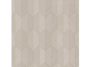 Geometrická vliesová tapeta na zeď, béžová, 1501-3, Vera, AdaWall Tapety Yara - AdaWall
