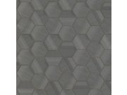 Luxusní šedo-stříbrná geometrická vliesová tapeta na zeď, Z12827, Automobili Lamborghini 3