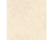 Luxusní béžová vliesová tapeta s palmami, Z34938, Elie Saab 2