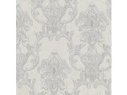 Luxusní šedo-stříbrná zámecká vliesová tapeta na zeď, Z34935, Elie Saab 2