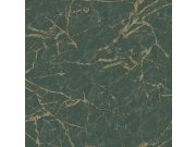 Luxusní zeleno-zlatá vliesová tapeta na zeď, imitace mramoru, Z34920, Elie Saab 2
