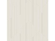 Luxusní šedo-béžová geometrická vliesová tapeta na zeď, Z34915, Elie Saab 2