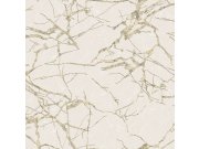 Luxusní krémovo-zlatá vliesová tapeta na zeď, imitace mramoru, Z34914, Elie Saab 2