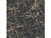 Luxusní černo-stříbrná vliesová tapeta na zeď, imitace mramoru, Z34913, Elie Saab 2