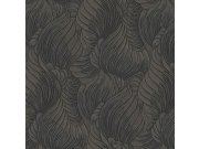 Luxusní hnědo-zlatá vliesová tapeta s listy, Z34908, Elie Saab 2