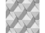 Vliesová tapeta na zeď, šedá, imitace dřevěného obložení, M69199D, Nomade, Ugépa