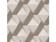 Vliesová tapeta na zeď, šedo-hnědá, imitace dřevěného obložení, M69198D, Nomade, Ugépa