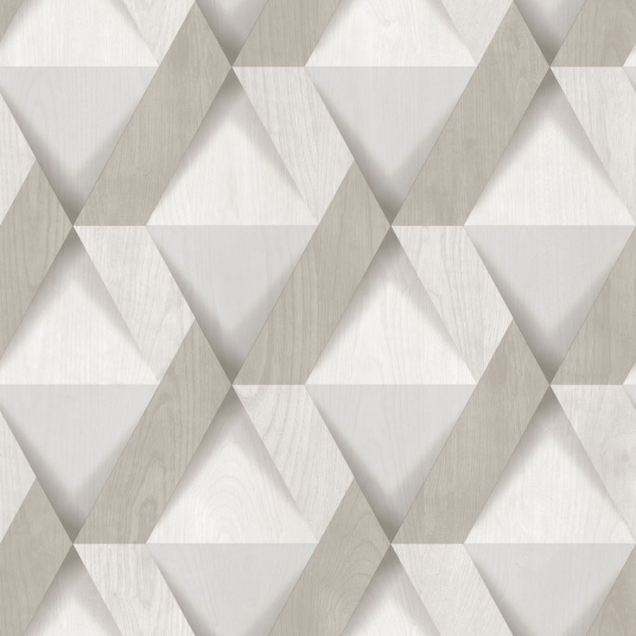 Vliesová tapeta na zeď, šedo-béžová, imitace dřevěného obložení, M69107, Nomade, Ugépa - Vliesové tapety