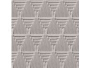 Vliesová tapeta na zeď, šedá, imitace rohože, M68819, Nomade, Ugépa