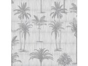 Tapety Yara Tapety dle materiálu Vliesové tapety - Vliesová tapeta na zeď, šedá, palmy, M68719, Nomade, Ugépa Vliesová tapeta na zeď, šedá, palmy, M68719, Nomade, Ugépa