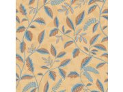 Vliesová tapeta na zeď, okrová, listy, M66007, Nomade, Ugépa