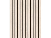 3D Vliesová tapeta na zeď, béžová, imitace dřeva, palubky, lamely, M80207, Brut, Ugépa