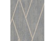 Geometrická vliesová tapeta na zeď, šedá, dřevo, M75709, Brut, Ugépa