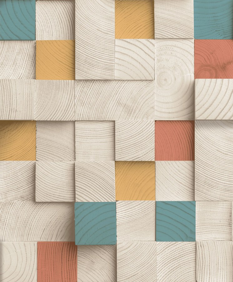 3D Vliesová tapeta na zeď, imitace dřevěného obložení, M80101, Artifice, Ugépa - Vliesové tapety