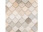 3D Vliesová tapeta na zeď, béžová, obklad, M76007, Artifice, Ugépa