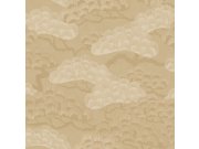 Béžová vliesová tapeta na zeď, větvičky, stromy, M64402, Elegance, Ugepa Tapety Yara - Ugépa