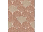 Hnědo-zlatá květinová vliesová tapeta na zeď, M64005, Elegance, Ugepa