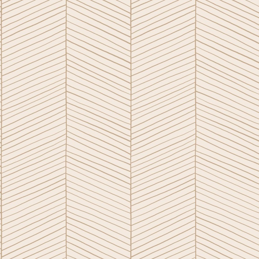 Geometrická vliesová tapeta na zeď, krémová, 139565, Bloom, Esta Home - Vliesové tapety