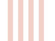 Růžovo-bílá pruhovaná vliesová tapeta na zeď, 17174, MiniMe, Cristiana Masi by Parato