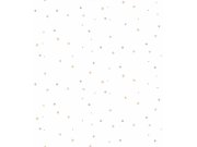 Bílá vliesová tapeta s hvězdičkami, 17164, MiniMe, Cristiana Masi by Parato