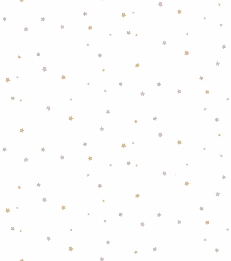 Bílá vliesová tapeta s hvězdičkami, 17161, MiniMe, Cristiana Masi by Parato - Vliesové tapety
