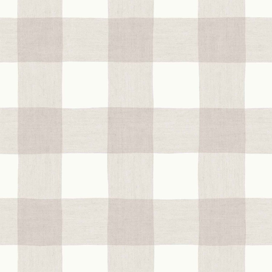 Béžovo-bílá vliesová tapeta na zeď, káro, 17159, MiniMe, Cristiana Masi by Parato - Vliesové tapety