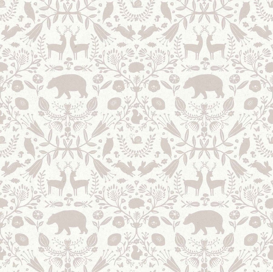 Tapety Yara - Tapety dle materiálu - Vliesové tapety - Šedo-bílá dětská vliesová tapeta se zvířátky, 17141, MiniMe, Cristiana Masi by Parato Šedo-bílá dětská vliesová tapeta se zvířátky, 17141, MiniMe, Cristiana Masi by Parato - Vliesové tapety