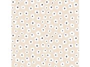 Béžová květinová vliesová tapeta na zeď, 17138, MiniMe, Cristiana Masi by Parato