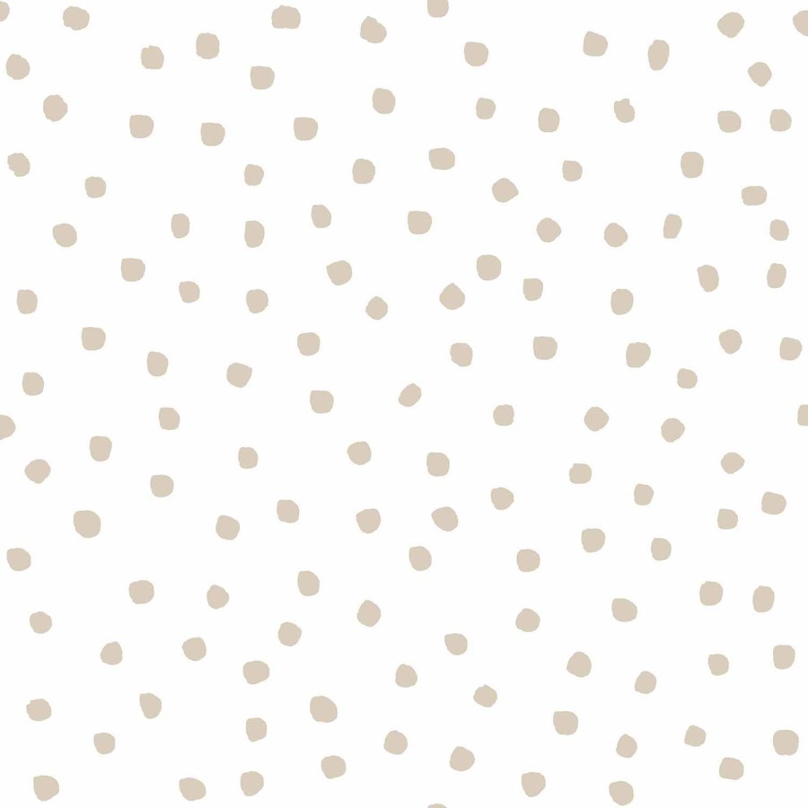 Tapety Yara - Tapety dle materiálu - Vliesové tapety - Bílá vliesová tapeta s béžovými puntíky, 17120, MiniMe, Cristiana Masi by Parato Bílá vliesová tapeta s béžovými puntíky, 17120, MiniMe, Cristiana Masi by Parato - Vliesové tapety