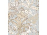 Modrá dětská vliesová tapeta se zvířátky, 17106, MiniMe, Cristiana Masi by Parato