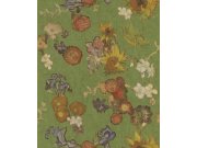Luxusní zelená vliesová tapeta, květiny, 5028490, Van Gogh III, BN Walls