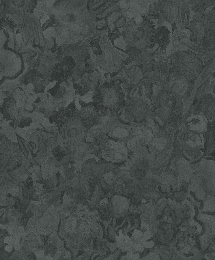 Luxusní zelená vliesová tapeta s květinami, 5028472, Van Gogh III, BN Walls - Vliesové tapety
